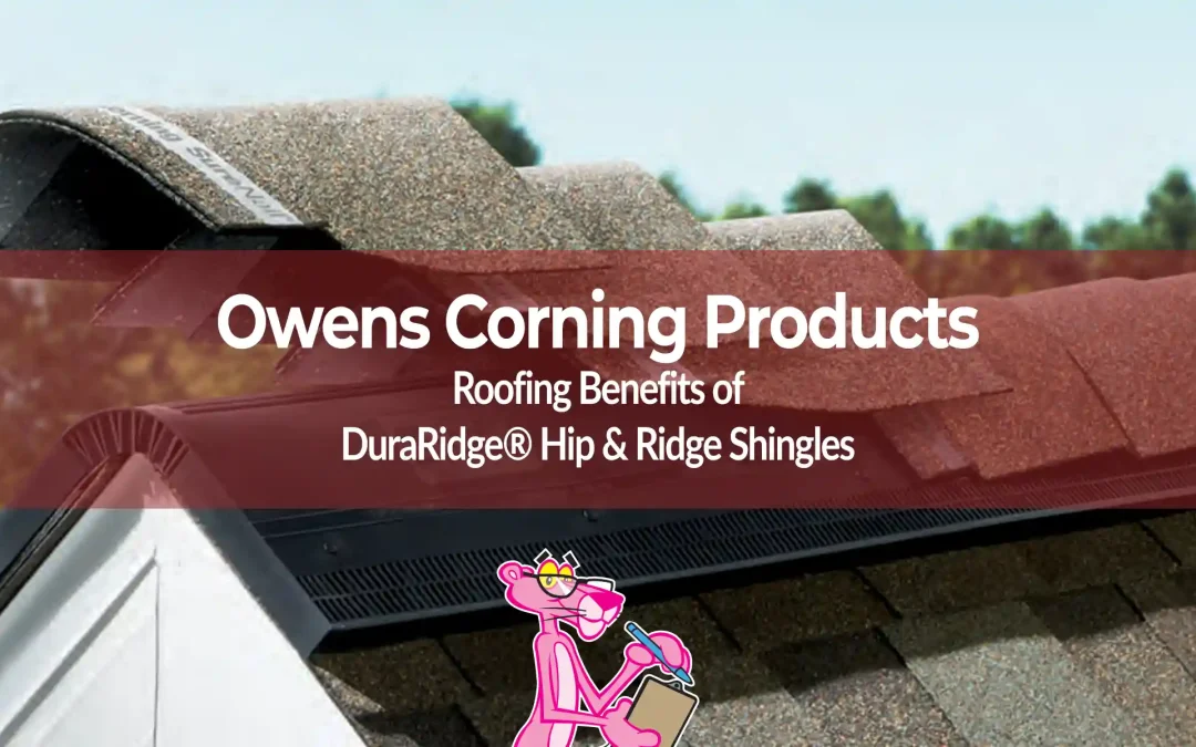 Benefits of DuraRidge® Hip & Ridge Shingles